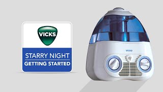 Vicks Starry Night Cool Mist Humidifier V3700 - Getting Started