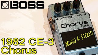 Video thumbnail for 1982 Boss CE-3 Chorus...A Hidden Stereo Gem?!? by Joe Perkins