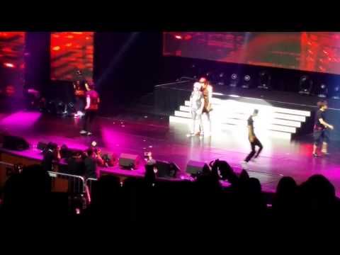 20141129 Running Man Race Start 2 In Singapore - Ji Sukjin & Lee Kwangsoo (Troublemaker)