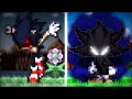 Sonic EXE VS Dark Sonic Sticknodes Sprite Animation