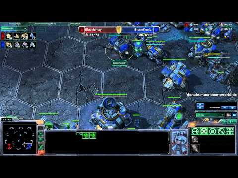 Starcraft 2 mit Moonboon - Bluechimay vs. Sturmkoeter [PvT]