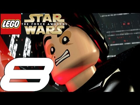 LEGO Star Wars The Force Awakens - Gameplay Walkthrough Part 8 - Han Solo & Kylo Ren