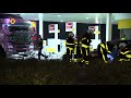 Automobilist ramt pomp, flinke ravage bij tankstation aan A58
