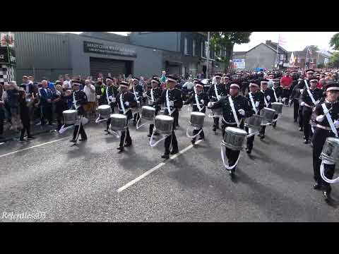 Shankill Protestant Boys (No.14) @ Whiterock District No.9 Parade ~ 25/06/22 (4K)