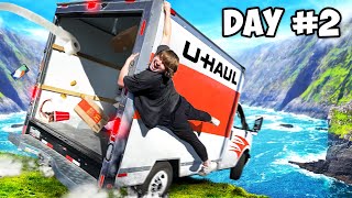 SPENDING 50 HOURS IN A MOVING TRUCK!