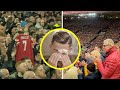 Liverpool Fans applause in the 7th minute at Anfield for Cristiano and sing You'll Never Walk Alone