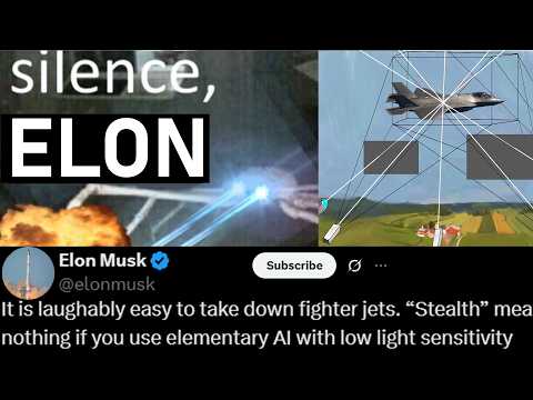 Dunking on Elon by actually tracking Stealth fighters using cheap webcameras without AI. #SoME4