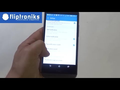 Htc One M8: Enable Vibration for Notifications - Fliptroniks.com