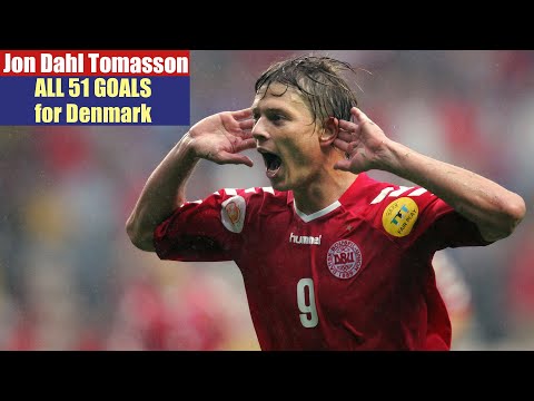 Jon Dahl Tomasson ◉ All 51 Goals for Denmark 🇩🇰