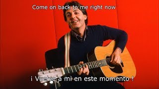 Paul McCartney - Hunt You Down/Naked/C-Link (Subtitulada en español) | 2018