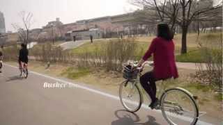 preview picture of video 'Cycling in Yeouido Park'