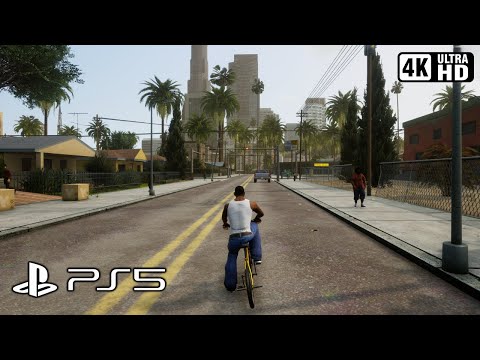 GTA SAN ANDREAS - DEFINITIVE EDITION | PS5 Gameplay (4K 60FPS)