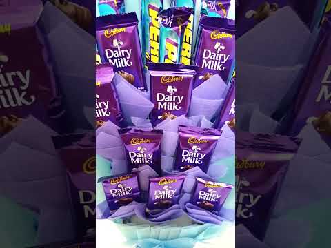 Dairy Milk and Perk Chocolate Bouquet|Chocolate Bouquet DIY|Chocolate Bouquet Tutorial