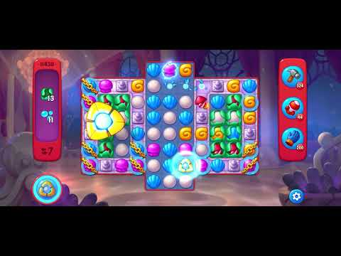 Fishdom Hard level 11438 no boosters フィッシュダム ハード