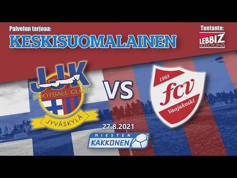 JJK - FCV 27.8.2021 klo 19.00 Miesten Kakkonen