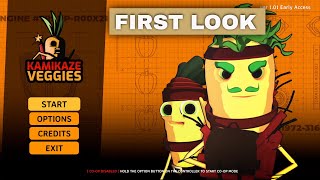 First Look // Kamikaze Veggies / Indie Action Adventure Puzzle