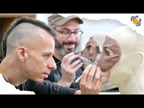 Sculpting with Monster Clay! - Mask MADNESS Part 1