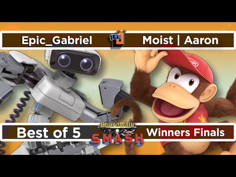 BWS 63 Winners Finals- Epic_Gabriel (ROB) v Moist | Aaron (Diddy Kong) - CFL SSBU