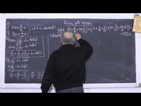 1/2 Lectia 946 - Compararea Simplificarea Amplificarea Adunarea Scaderea fractiilor - Tema Clasa 5