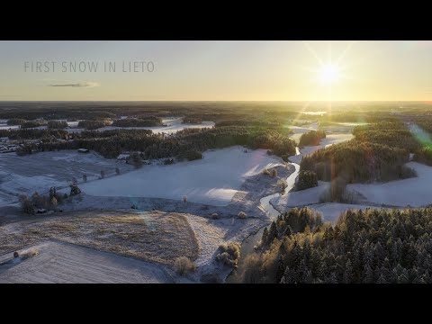 ❄️ First Snow in Lieto, Finland | 15.11.2025 ❄️