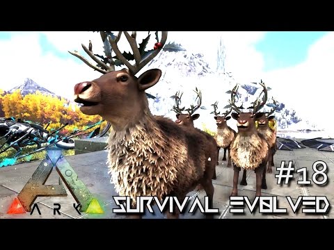 ARK: SURVIVAL EVOLVED - HAPPY HOLIDAYS NEW DINO UPDATES !!! E18 (MODDED ARK MYSTIC ACADEMY)