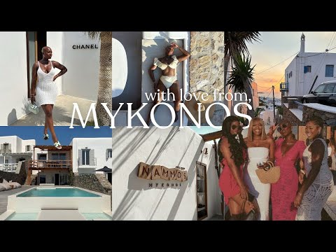 GIRLS TRIP TO MYKONOS, GREECE 🇬🇷 | TRAVEL VLOG 2023, LUXURY SHOPPING, ZUMA BEACH CLUB, NIGHTLIFE!