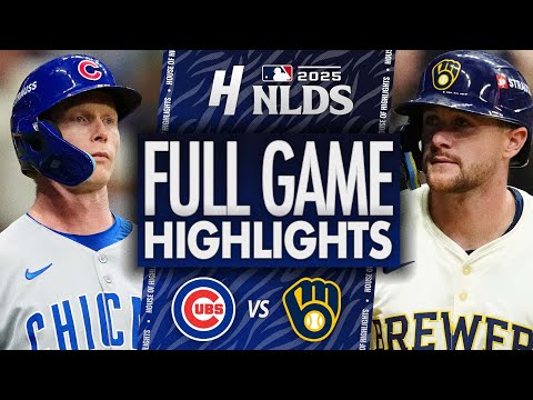 Chicago Cubs vs Milwaukee Brewers - GAME 5 FULL HIGHLIGHTS | October 11, 2025 MLB Playoffs