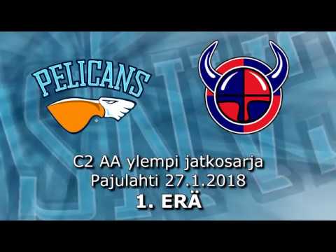 La 27.1.2018 Pelicans C2 Akatemia - Viikingit/S, erä 1