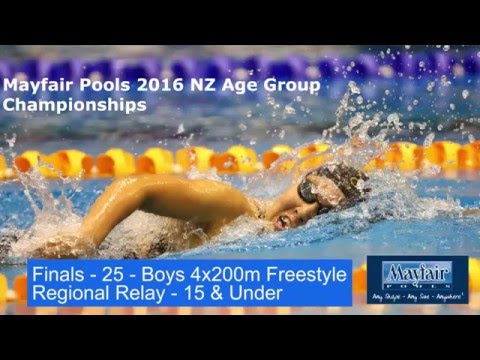 finals 25 - Boys 4x200m Freestyle Regional Relay