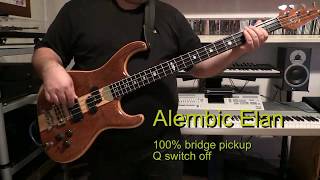 Video thumbnail for Bass Cover - Berlin - The Metro - with Alembic Elan bass by Luke Basskey
