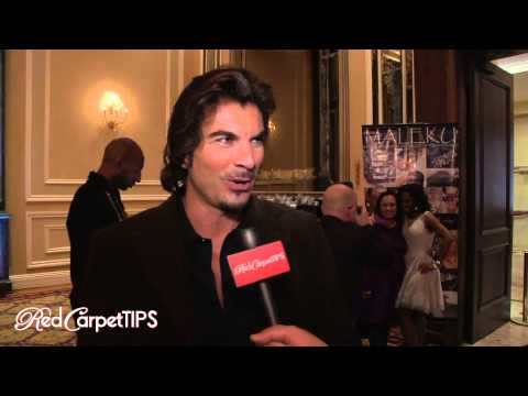 Gladiator Star Victor Alfieri dishes his fitness secrets at the Duliakas' Oscar Lounge