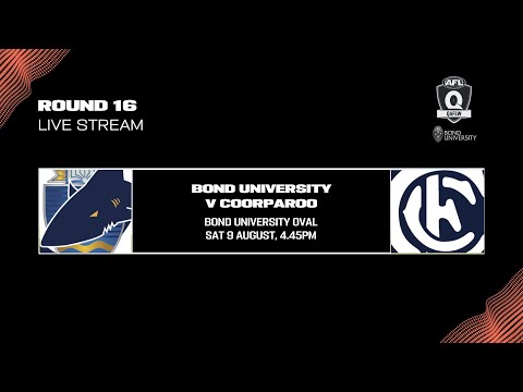 LIVE Bond University QAFLW ROUND 16 - Bond University v Coorparoo