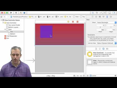 Starting our iOS Flexible Layout Example