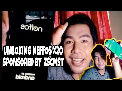 Unboxing my new phone Neffos x20 pro bigay ng school