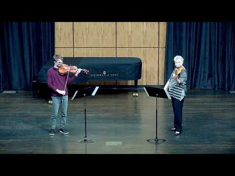 5-2-21 Bedtime With Bach - Tatiana Kotcherguina & Isaac Asher, viola
