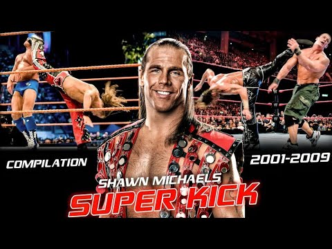 Shawn Michaels Superkick Compilation | The Heartbreak Kid’s Most Iconic Finishing Move!"