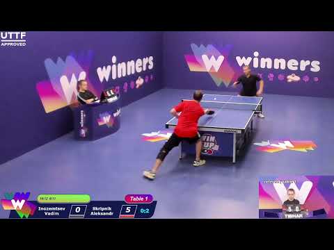 WINners CUP table 1  22.11   Inozemtsev Vadim - Skripnik Aleksandr   17:00