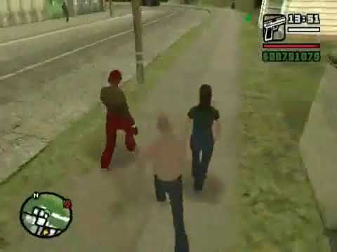 el tío gilipollas busca novia en ángel pine  (loquendo) gta san andreas