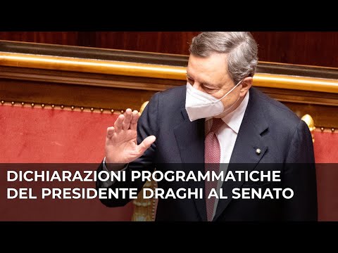 Vaccini, scuola, ambiente, fisco: le parole di Draghi