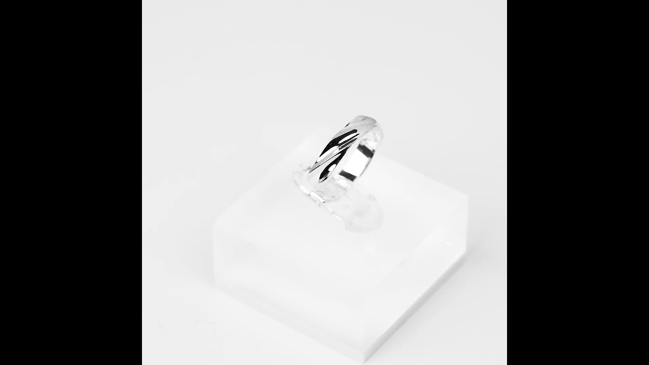 Nhẫn Bạc NCJ19 Lượn Sóng Vintage Chariot Jewelry