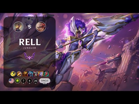 Rell Jungle vs Naafiri - NA Master Patch 13.14