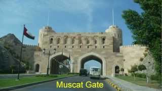 preview picture of video 'Muscat Oman Palace Mosque Beach My Travels Neil Walker'
