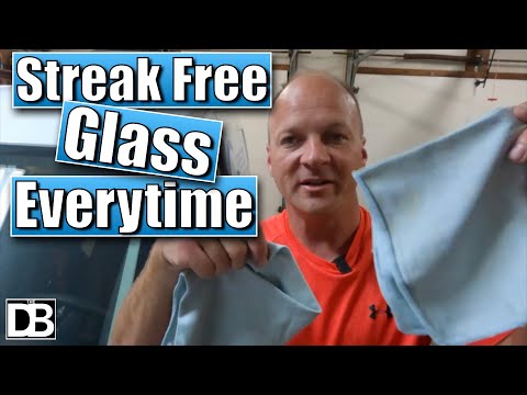 How to get Streak Free Glass Every Time | How to clean Windows | Streak Free Windshield | No Streaks