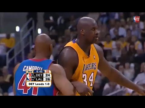 Elden Campbell's Underrated NBA Finals Defense on Shaquille O'Neal