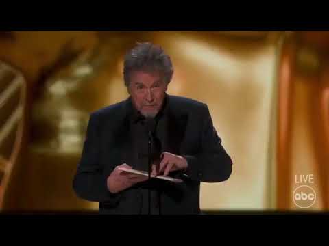 Al Pacino announcing Best Picture 2024