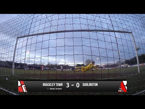 Brackley Town 3-0 Darlington - Vanarama National League North - 2017/18