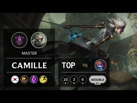 Camille Top vs Heimerdinger - KR Master Patch 9.9