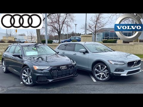 You Won't Believe the DIFFERENCE Between the 2025 Audi A6 Allroad and Volvo V90 Cross Country