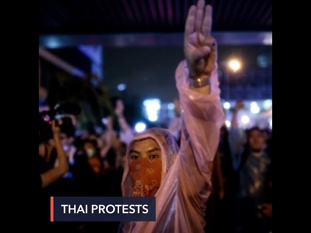 Thai democracy protesters defy ban for 4th day