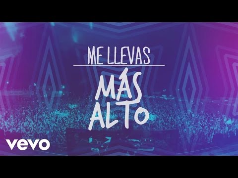 DJ PV - Me Llevas Más Alto (Lyric Video) ft. Alex Campos, Redimi2